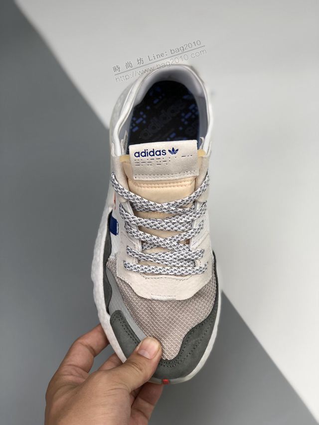 Adidas鞋 QIP-XHB-091807 阿迪達斯2019 Boost聯名夜行者 復古跑鞋 男女同款  hdx13320